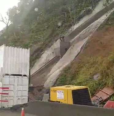  Trecho da BR 277 em Morretes continua parcialmente interditado