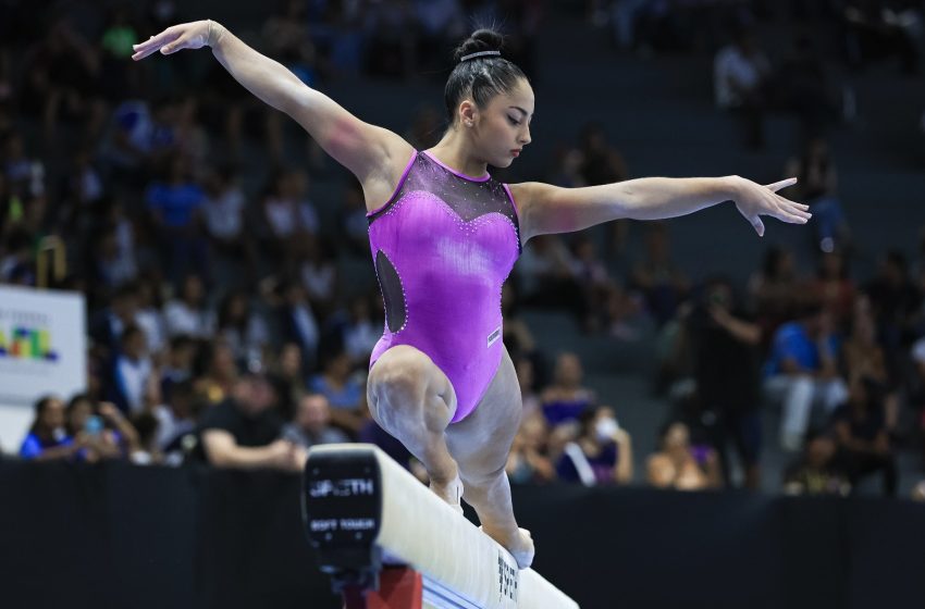  Paranaense Julia Soares ajuda Brasil a conquistar bronze na ginástica