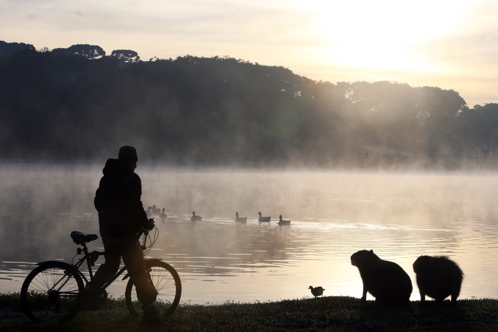 Temperaturas caem e Curitiba não passa dos 11ºC nesta terça