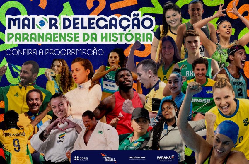 Veja o calendário dos 63 atletas e técnicos do Paraná