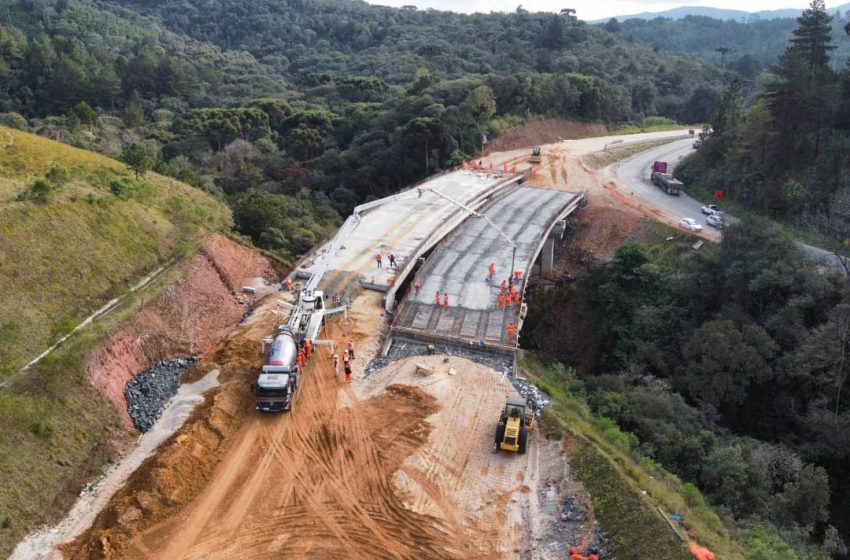  Obra de duplicação da Rodovia dos Minérios chega a 88%