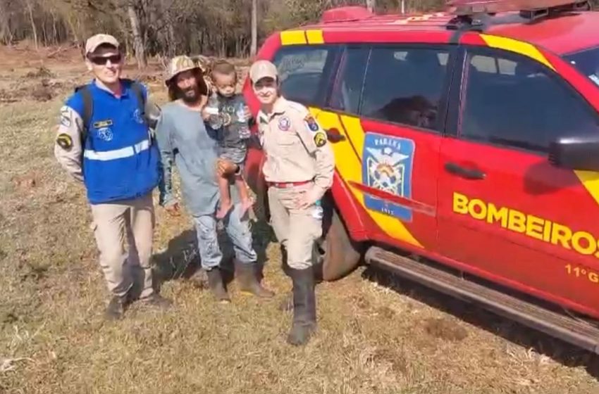  Após dois dias desaparecido, menino de 2 anos é encontrado