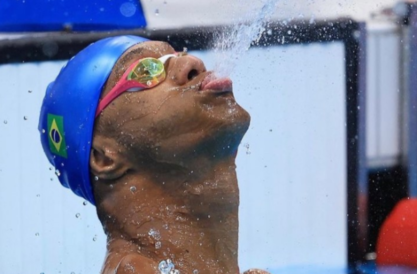  Nadador Gabriel Araújo conquista 1º ouro do Brasil na Paralimpíada