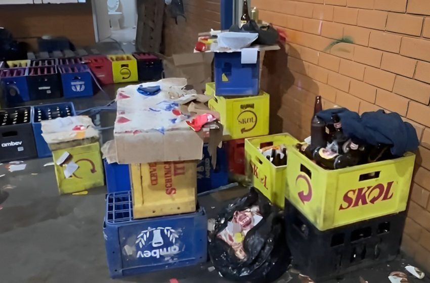  Barracão utilizado para falsificação de cervejas é descoberto na RMC