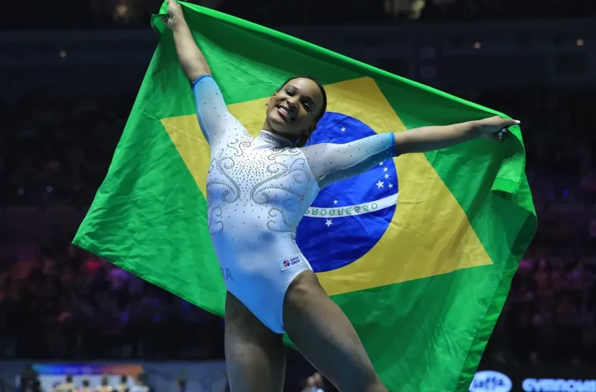  Olímpiadas 2024: Rebeca Andrade é ouro no solo