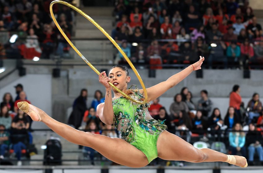  Paranaense Bárbara Domingos disputa final inédita na Ginástica Rítmica