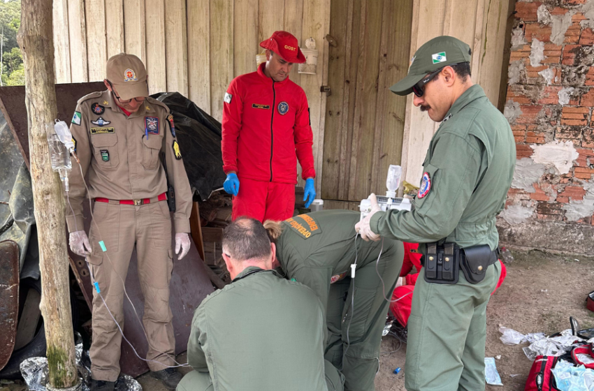 Idoso é resgatado após se perder na Serra do Mar