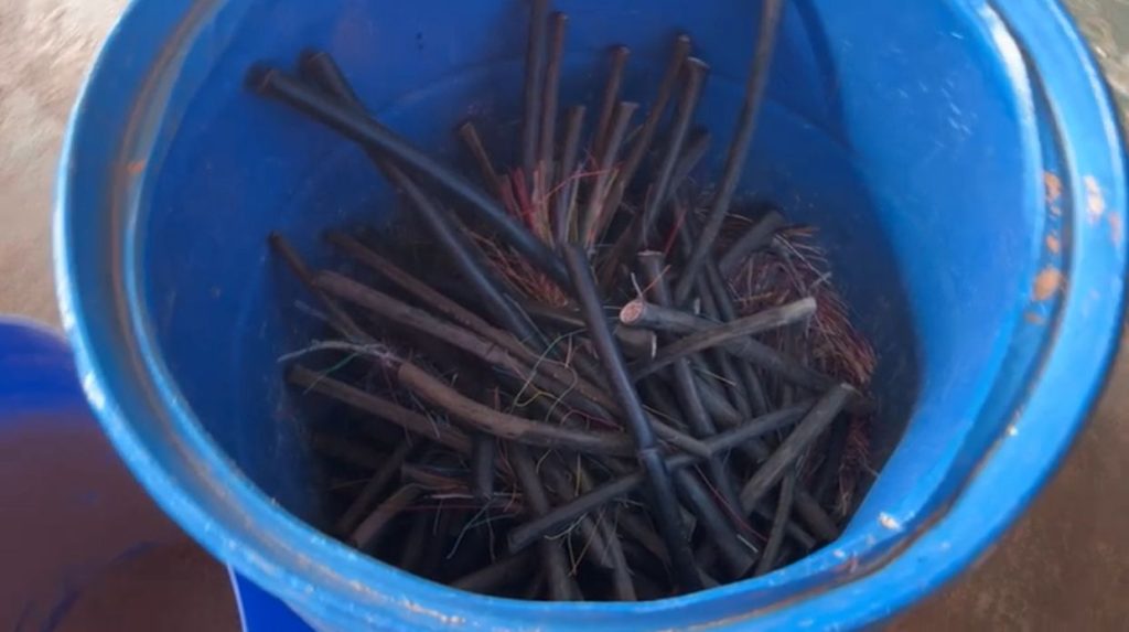 Dez pessoas são presas por receptação de cabos nesta terça