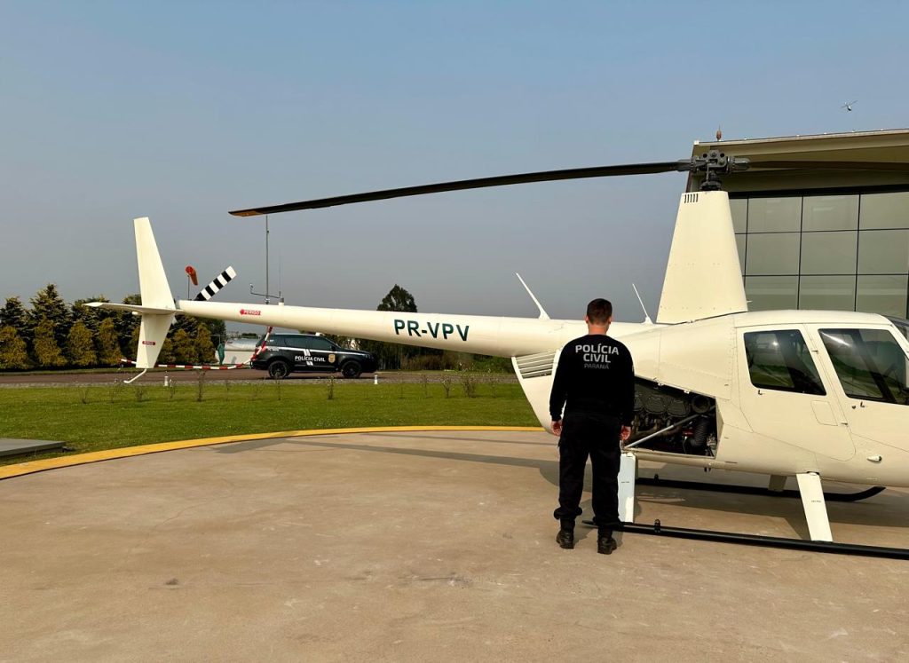 Helicópteros usados para tráfico de drogas são apreendidos