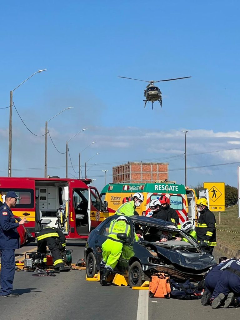 Simulado de acidente será realizado na BR-116