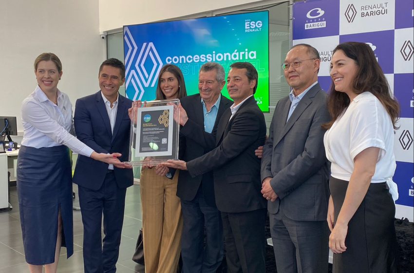 Primeira concessionária sustentável da Renault Brasil é certificada em Curitiba