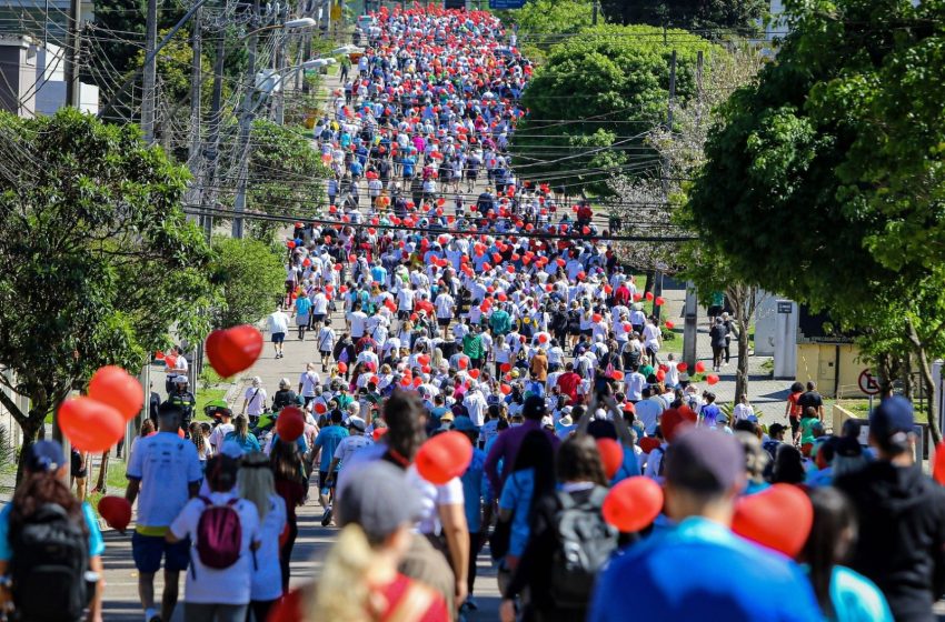 Caminhada do Coração; combate ao sedentarismo tem recorde de participantes