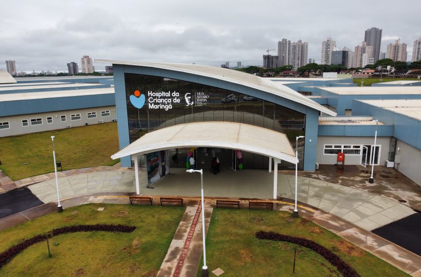  Hospital da Criança de Maringá vai atender 200 cidades