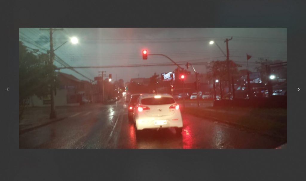 Estação do Barigui concentra metade da chuva em 10 minutos