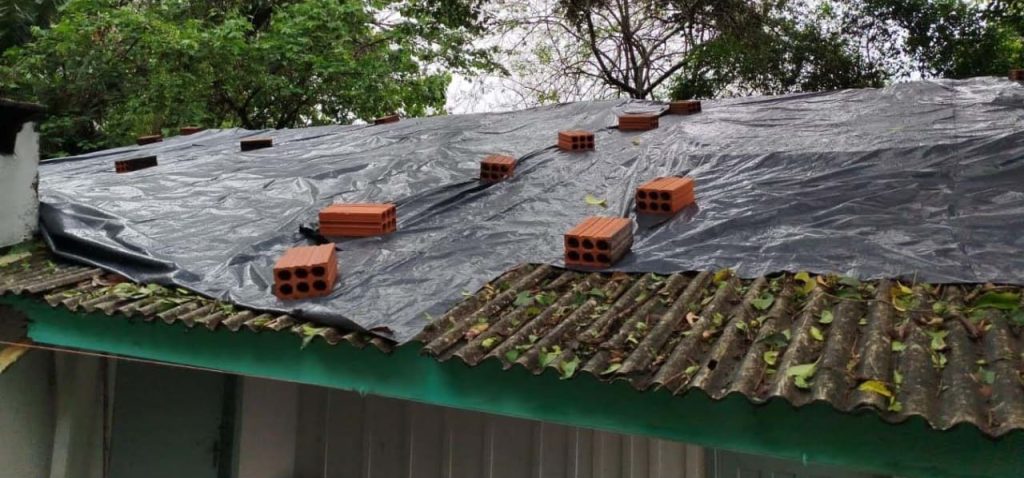 Mais de mil famílias são afetadas por chuva de granizo