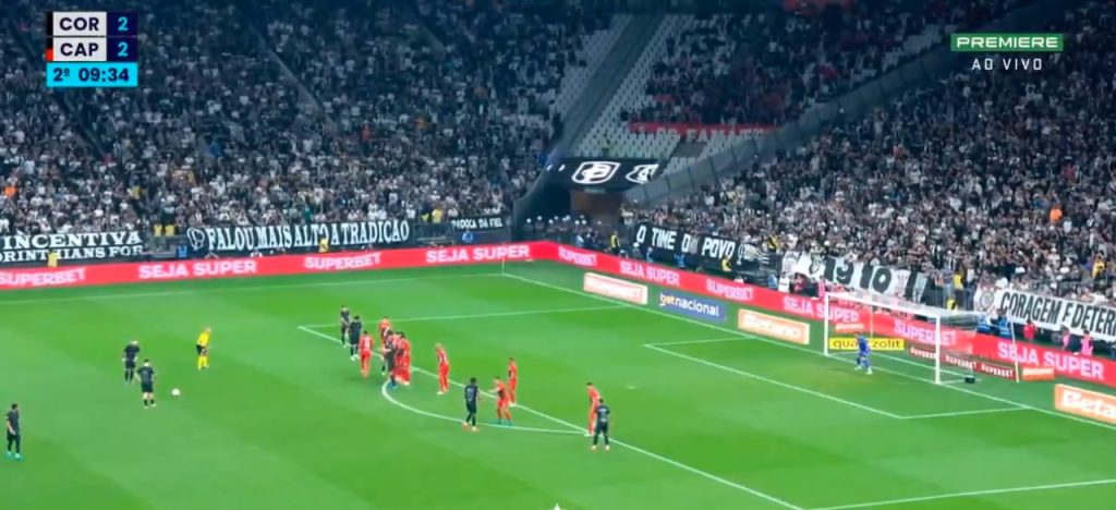 Memphis marca 1º gol com a camisa do Corinthians. SIGA