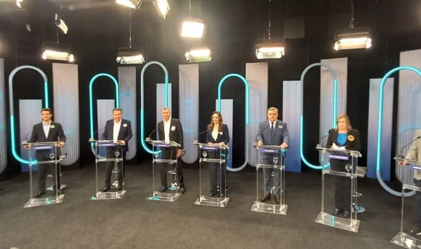 Debate: candidatos disputam indecisos antes do 1º turno das Eleições