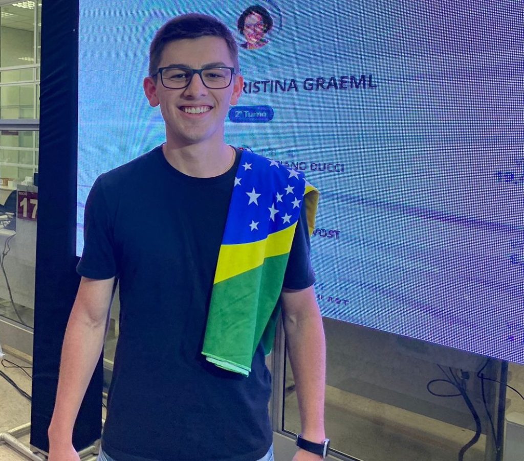 Segundo vereador mais votado é também o mais jovem