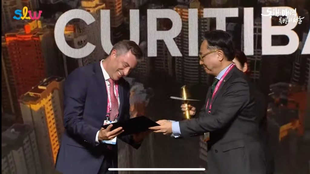 Curitiba é premiada no Seul Smart City Prize