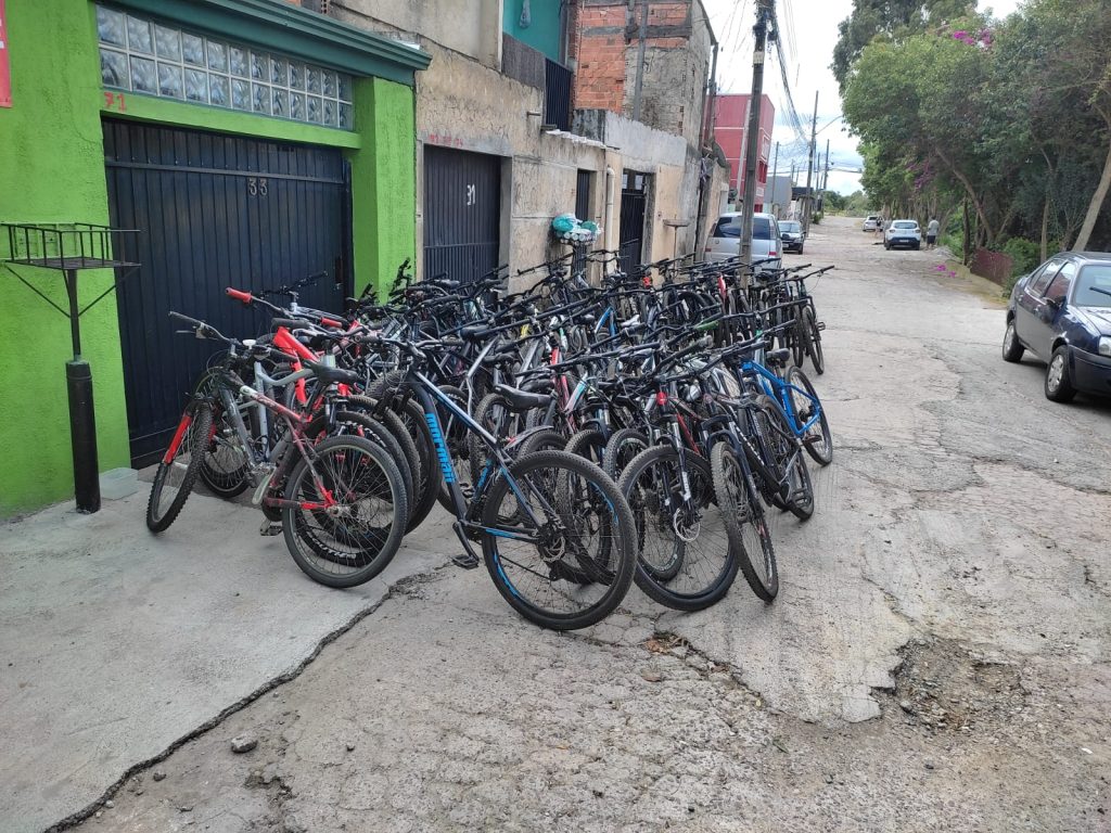 50 bicicletas furtadas são recuperadas em Curitiba
