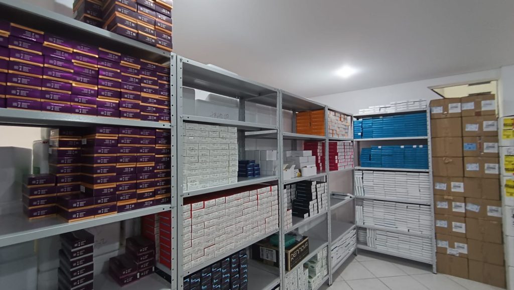 Mais de 16 mil medicamentos falsificados foram apreendidos em Pinhais