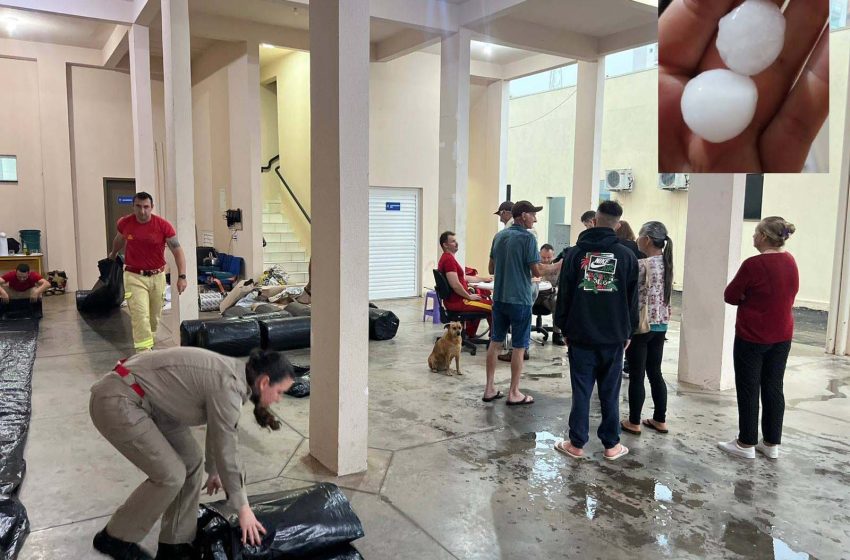  Ajuda humanitária vai até as cidades atingidas no último temporal