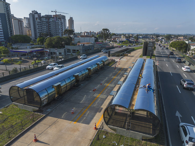 Prefeitura entrega estações-tubo na Linha Verde nesta segunda (18)