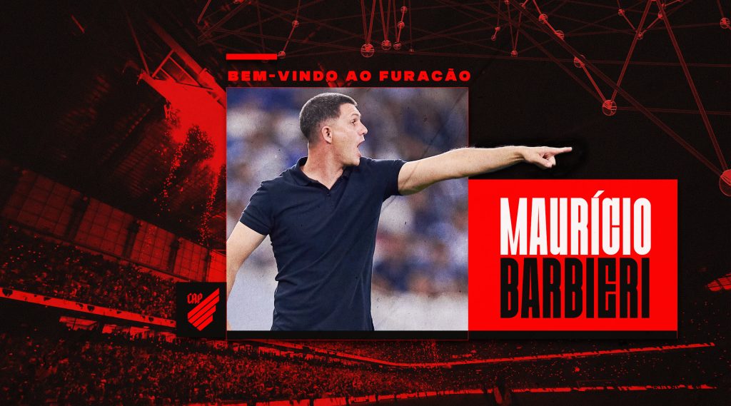 Maurício Barbieri é anunciado como novo técnico do Athletico