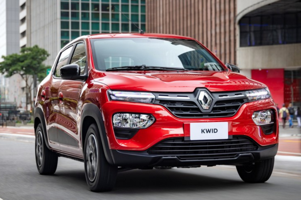 Mobi e Kwid são os carros zero km mais baratos do Brasil