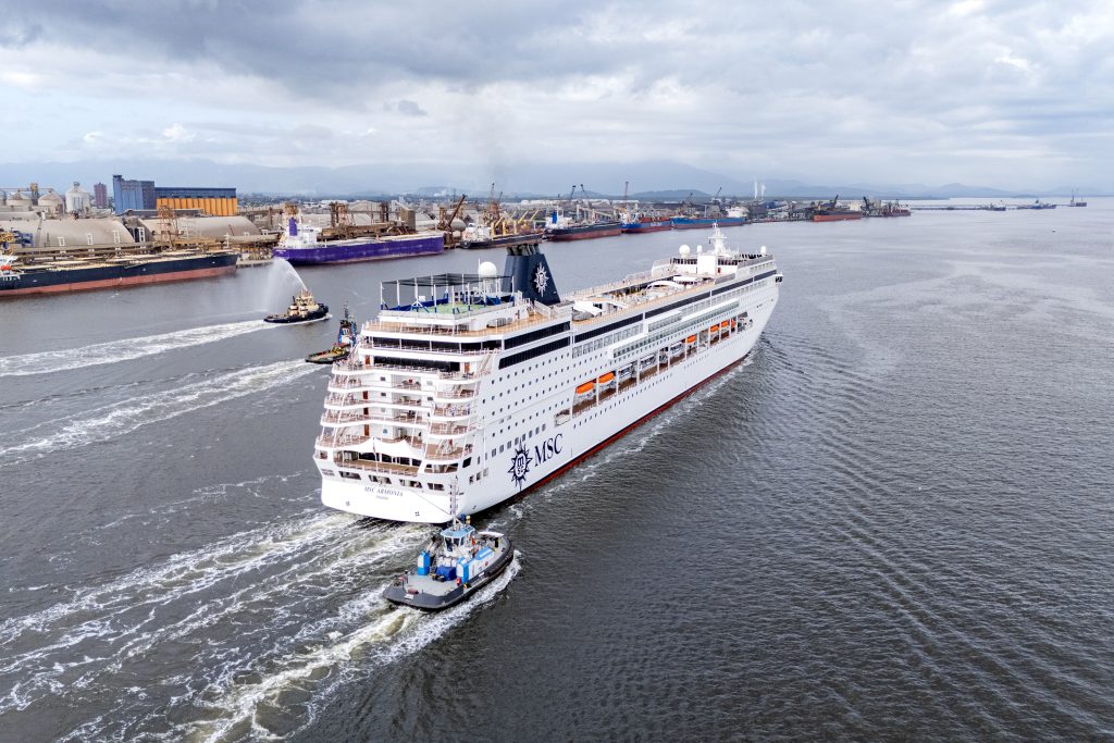 15 mil turistas devem passar pelo Porto de Paranaguá