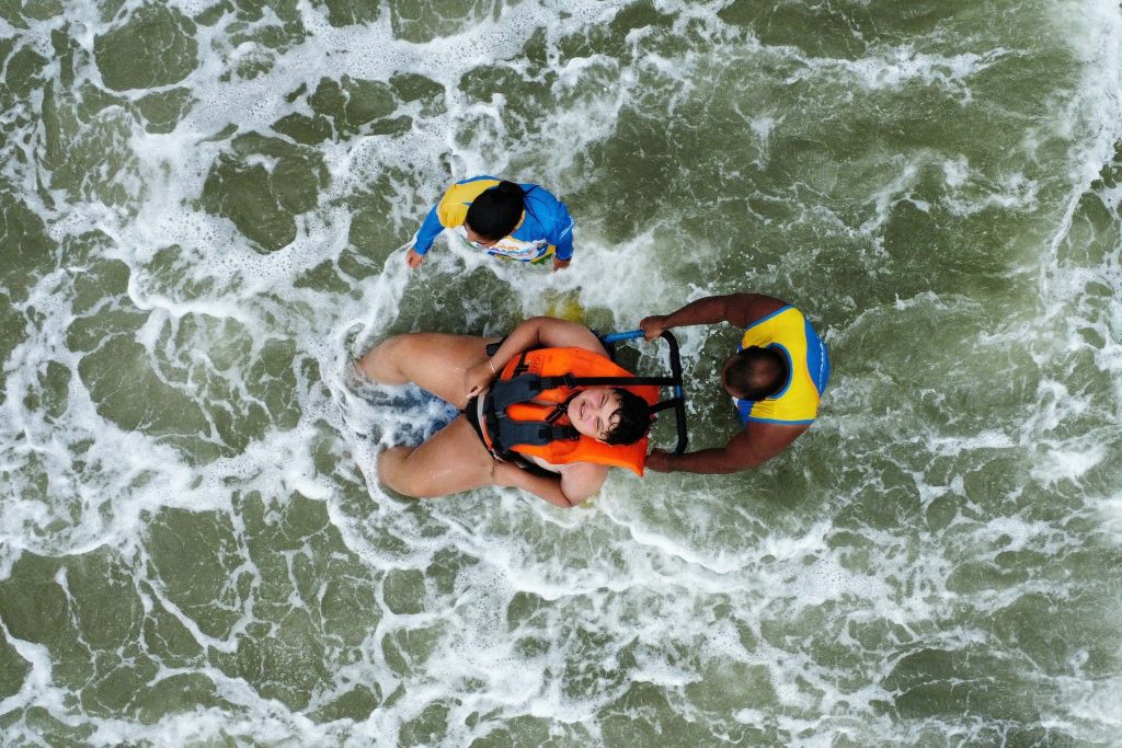 Praia Acessível bate recorde de atendimentos no Litoral Paranaense