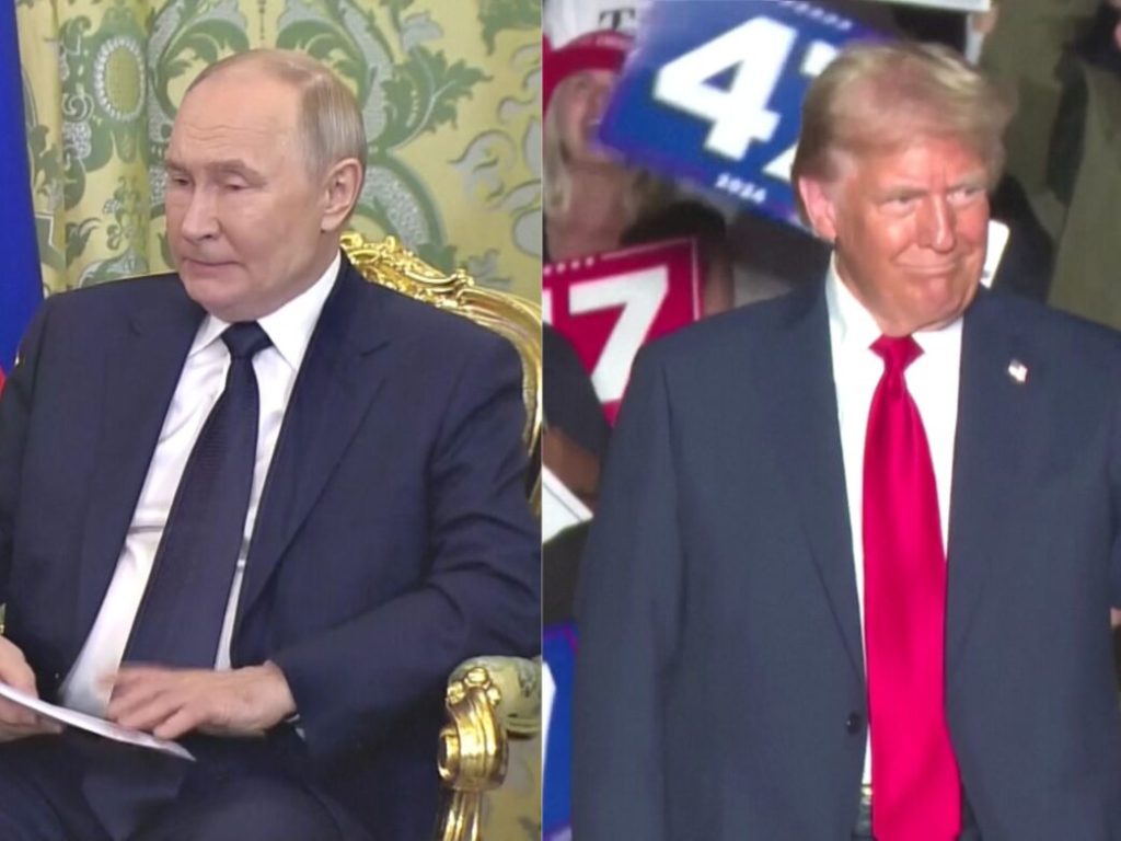 Putin parabeniza Trump e se diz aberto ao diálogo