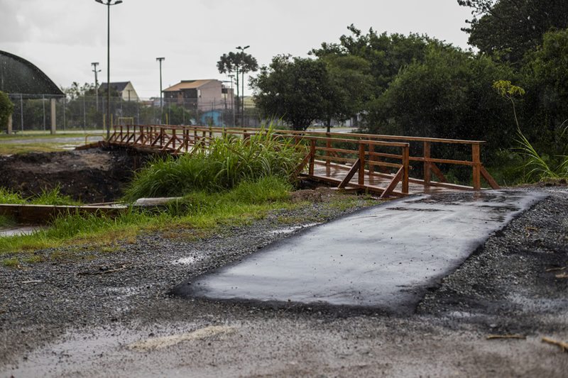 Prefeitura reforça manutenção em pontes e passarelas na cidade