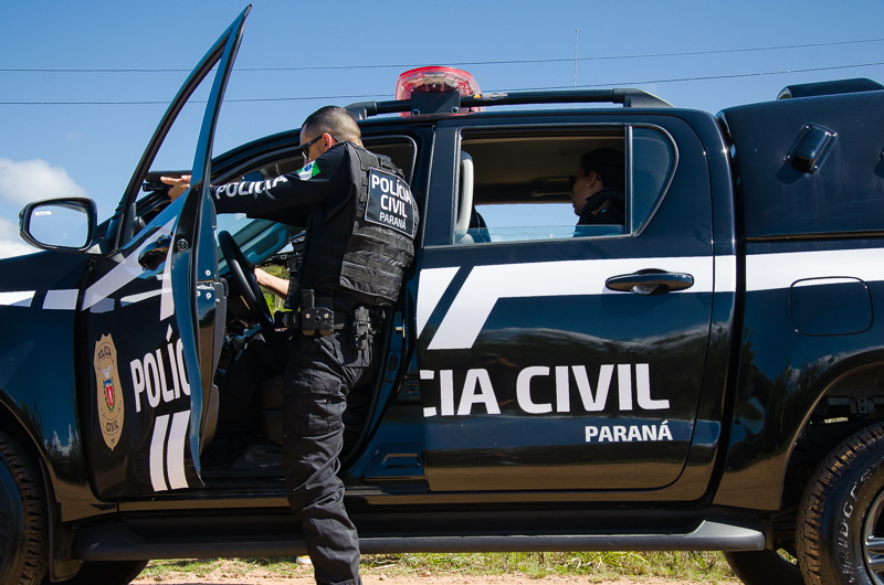 Suspeito que colocou fogo em homem é preso em Araucária