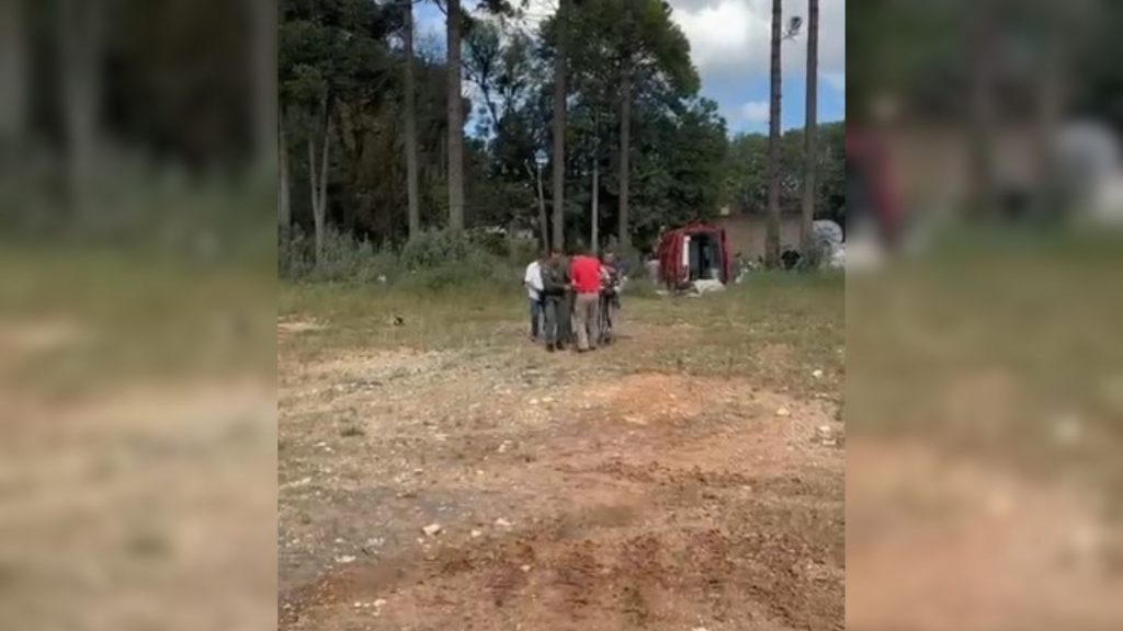 Homem é atropelado por trator na Grande Curitiba