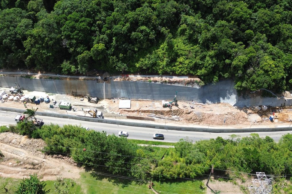 Video: Obra da Ponte de Guaratuba chega a 44%