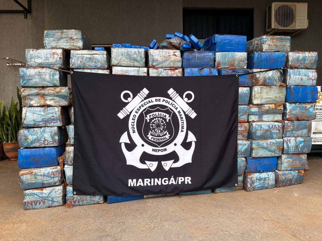Caminhão com drogas é apreendido pela PF em Maringá