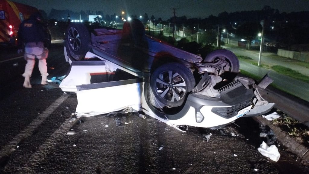Motorista morre após acidente na BR-277, em Curitiba