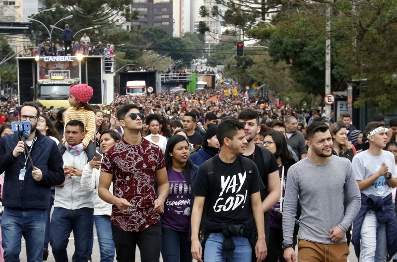 Marcha para Jesus deve reunir 20 mil fiéis em Curitiba