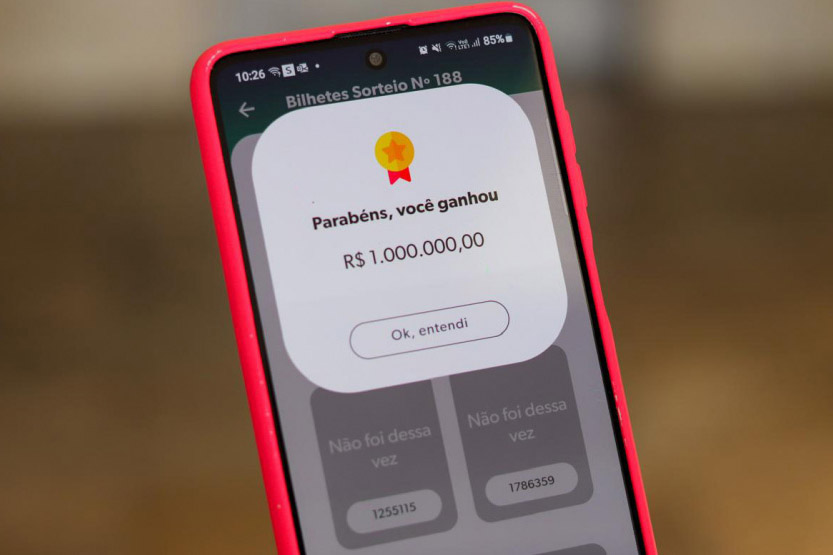Morador da RMC ganha R$ 1 milhão no Nota Paraná
