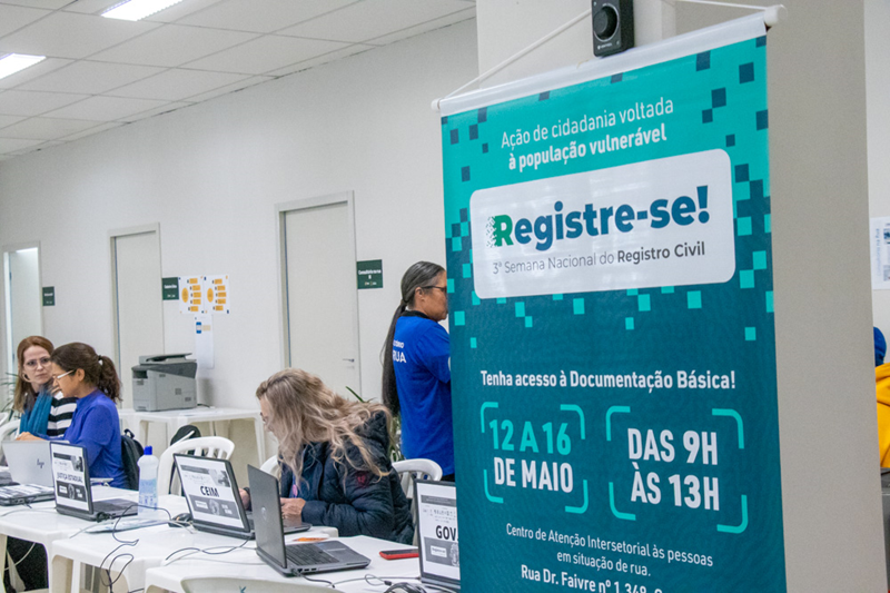 Semana Nacional do Registro Civil disponibiliza serviços gratuitos até sexta-feira