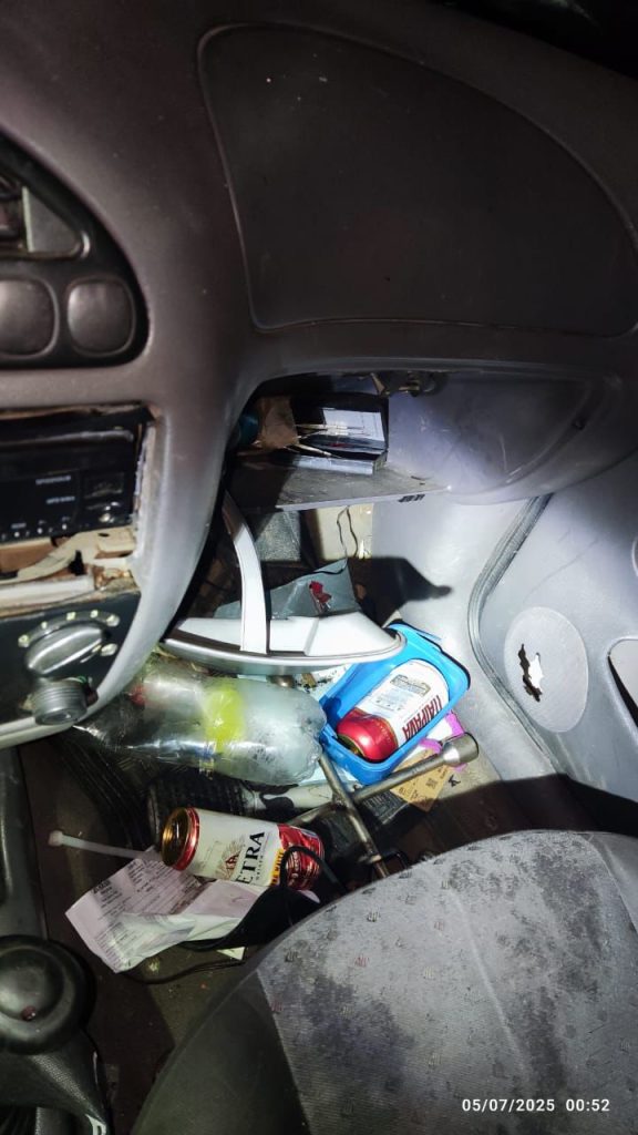 Casal fica ferido após acidente causado por motorista alcoolizado