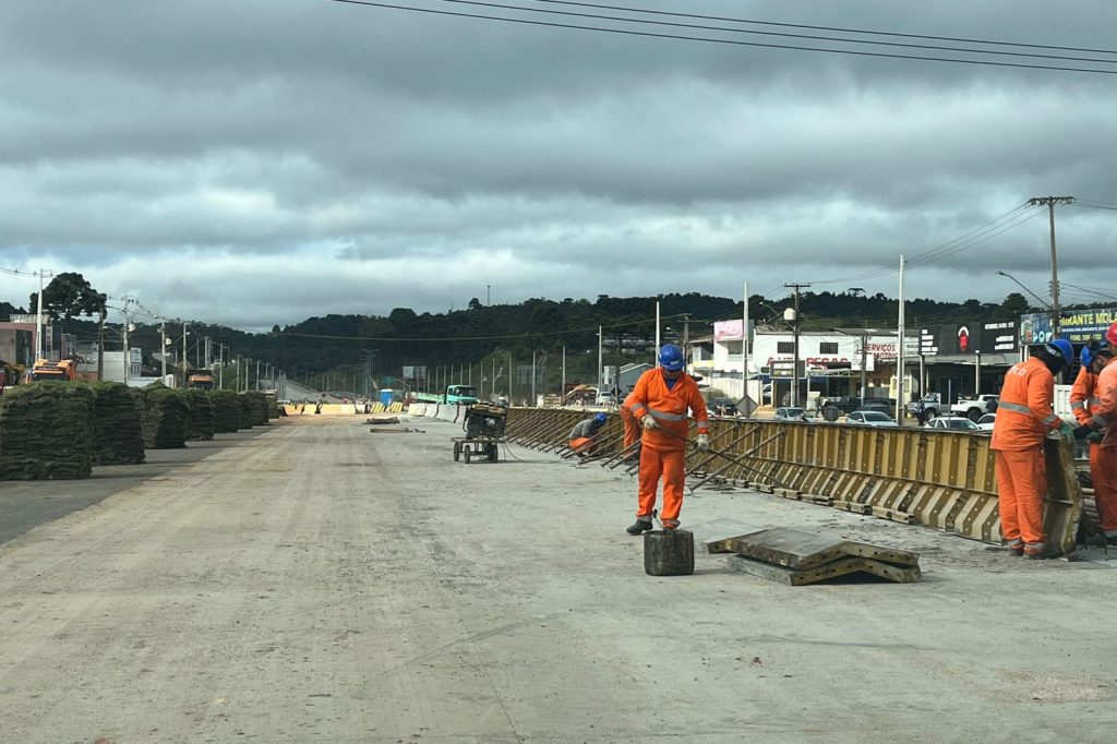 Tráfego será alterado na Rodovia dos Minérios, em Almirante Tamandaré
