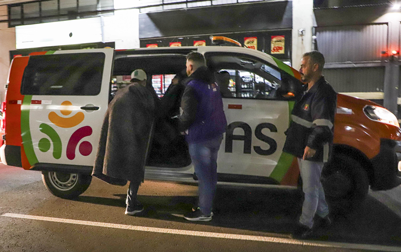 1.550 pessoas em situação de rua são acolhidas em Curitiba
