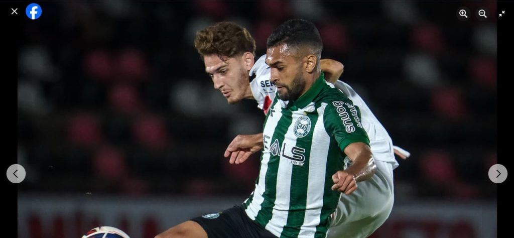 Coritiba não sai do zero e interrompe sequência de vitórias