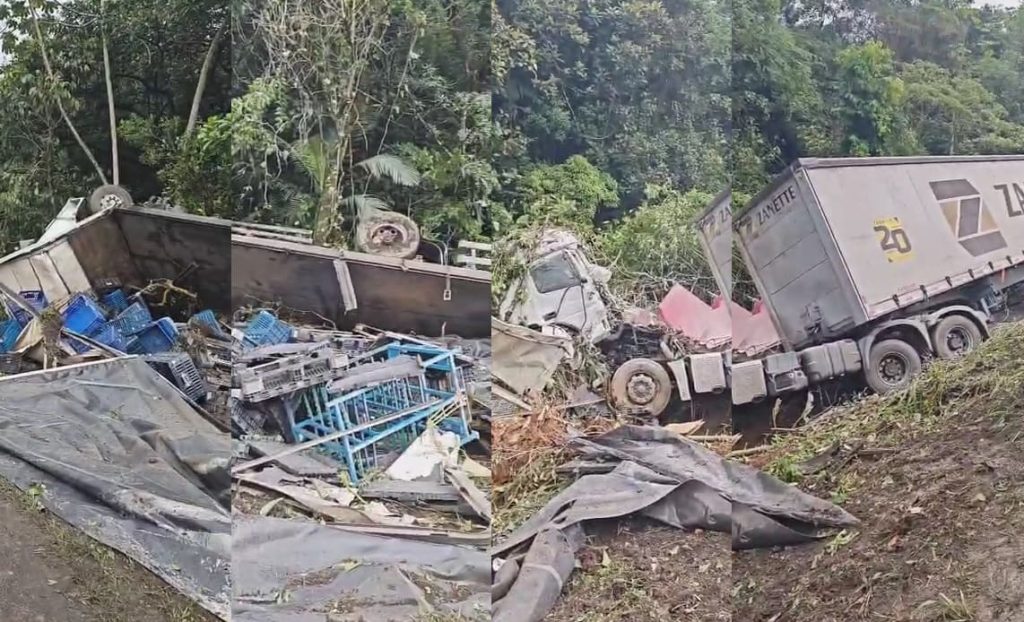 Pista da BR-376 vai ser totalmente interditada, após acidente