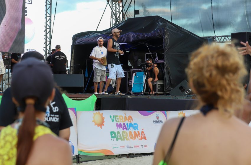 Verão Maior Paraná abre edital para artistas paranaenses