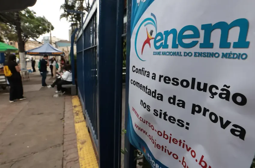 Inep libera gabarito do primeiro dia do Enem 2025