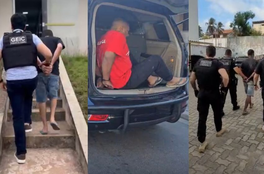 Oito pessoas são presas em operação contra roubo de cargas